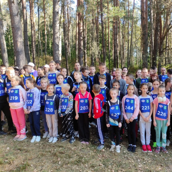 Спортивные соревнования "Осенний кросс".